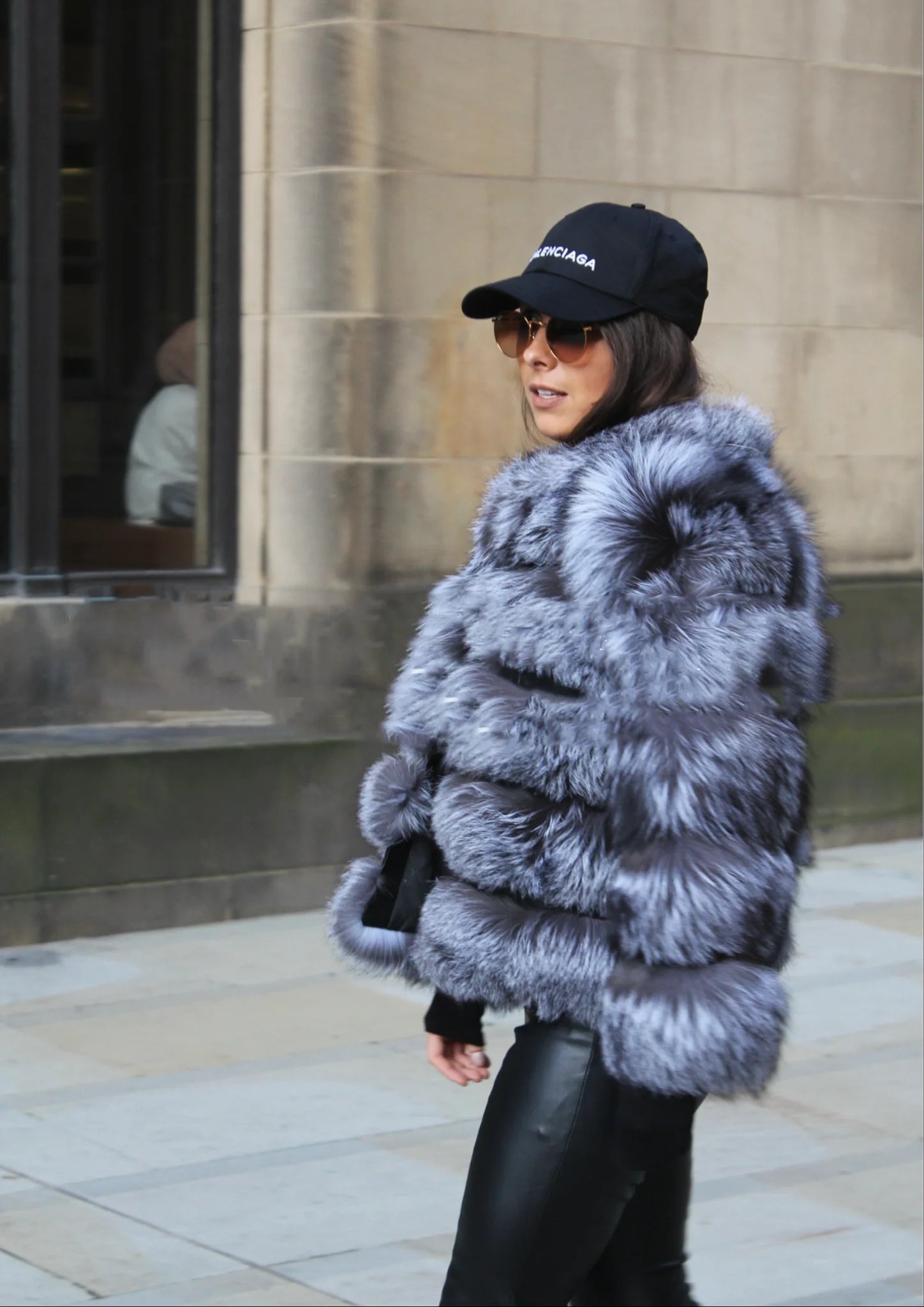 Winter Women's Jacket Real Fox Fur Coat